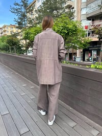Ghisa 25YGSTKM3936 Kahve Beli Bağlamalı İkili Takım