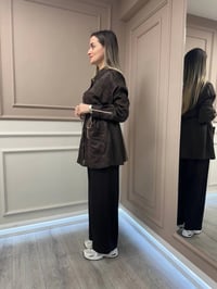 Ghisa 25YGSTKM4082 Kahve İkili Takım