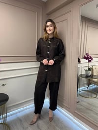 Ghisa 25YGSTKM4817 Kahve İkili Takım