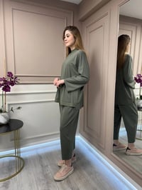 Ghisa 25YGSTKM4830 Haki İkili Takım