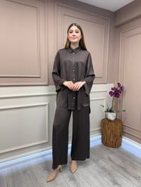 Ghisa 25YGSTKM4885 Kahve İkili Takım