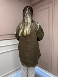 Ghisa 25YGSTNK4036 Kahve Nakış Detaylı Tunik