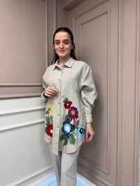 Ghisa 25YGSTNK4036 Taş Nakış Detaylı Tunik