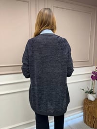 Ghisa 25YGSTNK4820 Mavi Gümüş Tunik