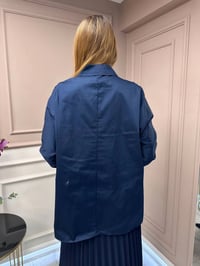 Ghisa 25YGSTNK4848 Lacivert Taşlı Tunik