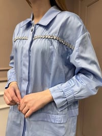 Ghisa 25YGSTNK4864 Mavi Taşlı Tunik