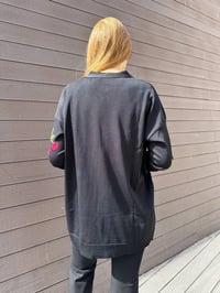 Ghisa 25YOBHRK3091 Siyah Detaylı Hırka