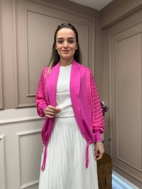 Ghisa 25YÖRHRK3157 Pembe Hırka