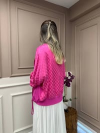 Ghisa 25YÖRHRK3157 Pembe Hırka