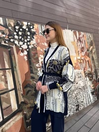 Ghisa 25YÖRHRK3163 Lacivert Hırka