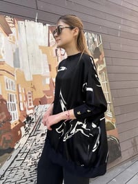 Ghisa 25YÖRTNK4016 Siyah Tunik