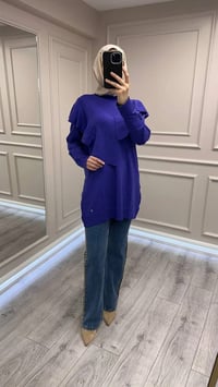 Ghisa 26KOBTNK4206 Mor Tunik
