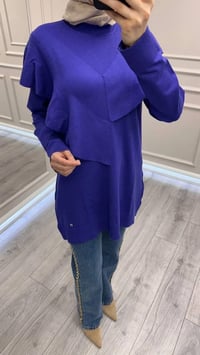 Ghisa 26KOBTNK4206 Mor Tunik