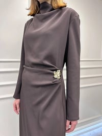 Ghisa 3610E4329 Kahverengi Elbise