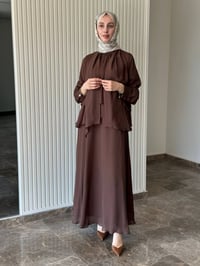 Ghisa 3610E4447 Kahve Elbise