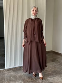 Ghisa 3610E4447 Kahve Elbise
