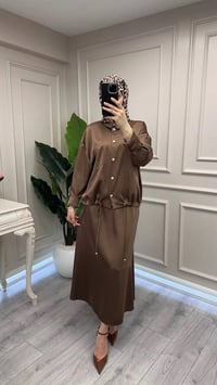 Ghisa 3610E5393 Kahve Saten Etek