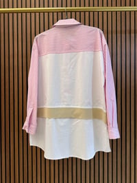 Ghisa 3610G4429 Pembe Ribana Detaylı Gömlek