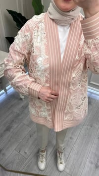 Ghisa 3610H3265 Pudra Brode Detaylı Hırka