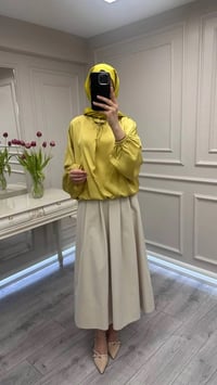 Ghisa 3610T4328 Asit Yaka Detaylı Tunik