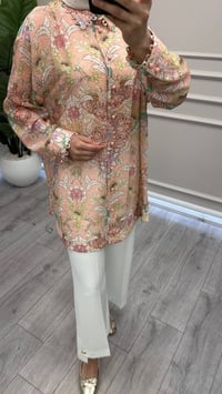 Ghisa 3610T4448 Pembe Tunik 