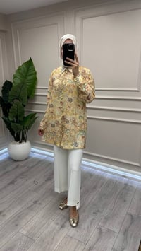 Ghisa 3610T4448 Sarı Tunik 