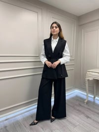 Ghisa 3610T9140 Siyah Yelekli Takım