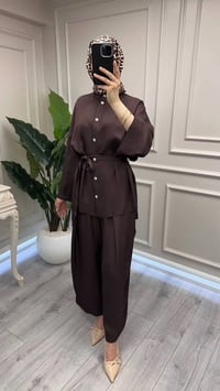 Ghisa 3610T9167 Kahve İkili Takım