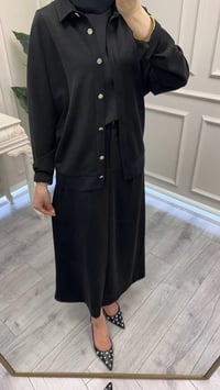 Ghisa 3610T9283 Siyah Modal Etekli Takım