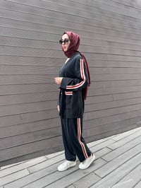 Ghisa 3610T9287 Siyah Şerit Detaylı Takım