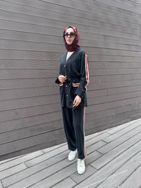 Ghisa 3610T9287 Siyah Şerit Detaylı Takım