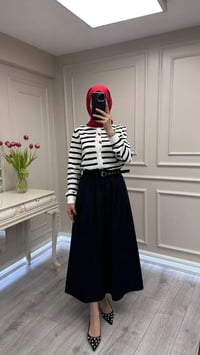 Ghisa 3620H3313 Ekru Siyah Hırka
