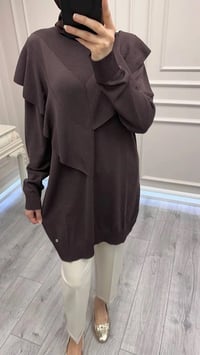 Ghisa 3620T4325 Kahve Merserize Tunik