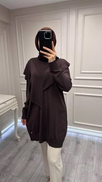 Ghisa 3620T4325 Kahve Merserize Tunik