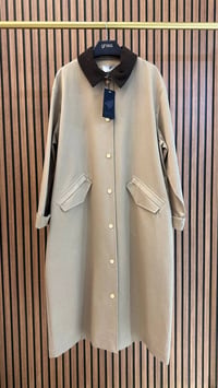 Ghisa 4710T2716 Yaka Detaylı Camel Trenç