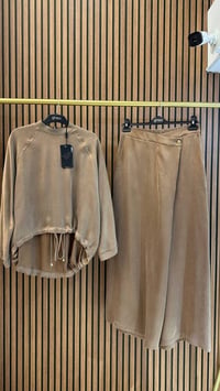 Ghisa 4710T9409 Pantalonu Kapaklı Camel Takım