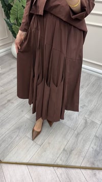 Ghisa 4711T9382 Kahve Etekli Takım