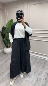 Ghisa 4711T9391 Siyah Yelekli Takım