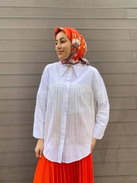 Ghisa 4YGSTNK4500 Beyaz Püskül Detaylı Tunik
