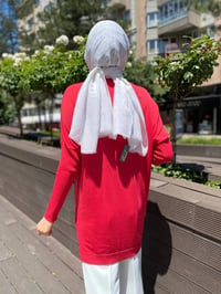 Ghisa 4YOBTNK4227 Coral Damla Taş Detaylı Tunik