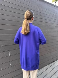 Ghisa 5KOBTNK4803 Mor Kol Detaylı Triko Tunik