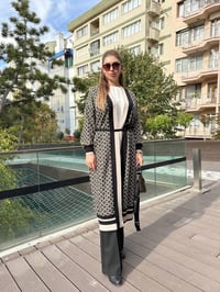 Ghisa 5KÖRHRK3011 Bej Uzun Hırka