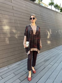 Ghisa 5KÖRTNK4029 Vizon İpek Tunik