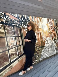 Heddy & Nurcan Çetin 23402 Siyah Penye İkili Takım
