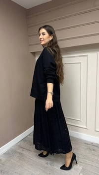 Heddy & Nurcan Çetin 23419 Siyah Etekli Takım
