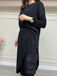 Heddy & Nurcan Çetin 23425 Siyah Şalvar Takım