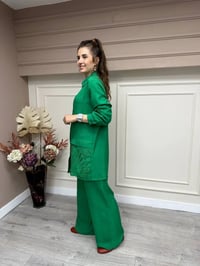 Heddy & Nurcan Çetin 23431 Benetton Güpür Detaylı İkili Takım
