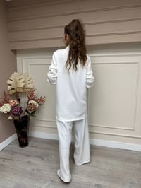 Heddy & Nurcan Çetin 23431 Ekru Güpür Detaylı İkili Takım