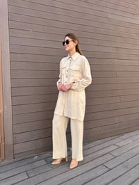 Hilay HLY0125Y101.007 Bej Anita Pantolonlu Takım