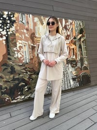 Hilay HLY0125Y101.019 Bej Latina Pantolonlu Takım